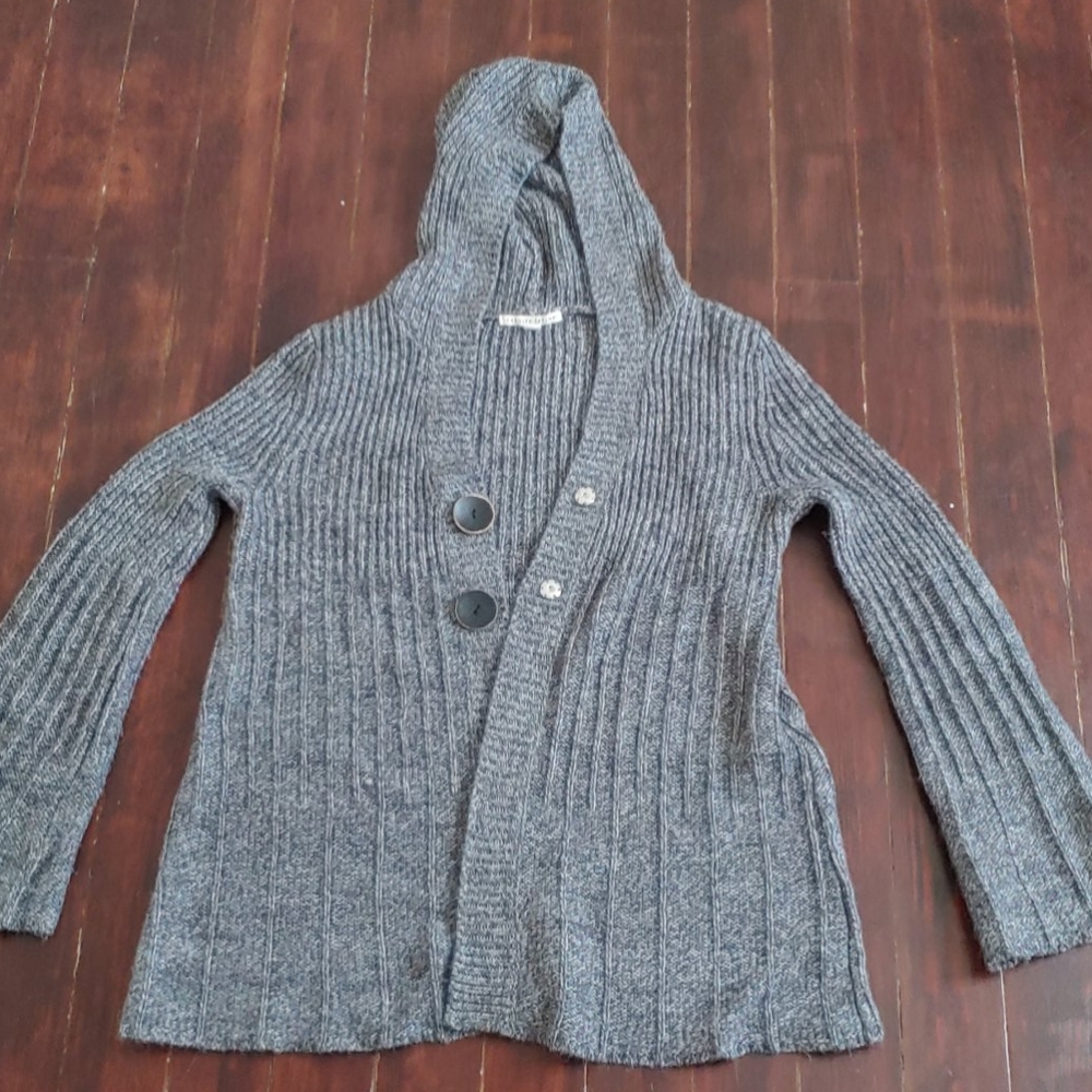 Hooded Knit Sweater